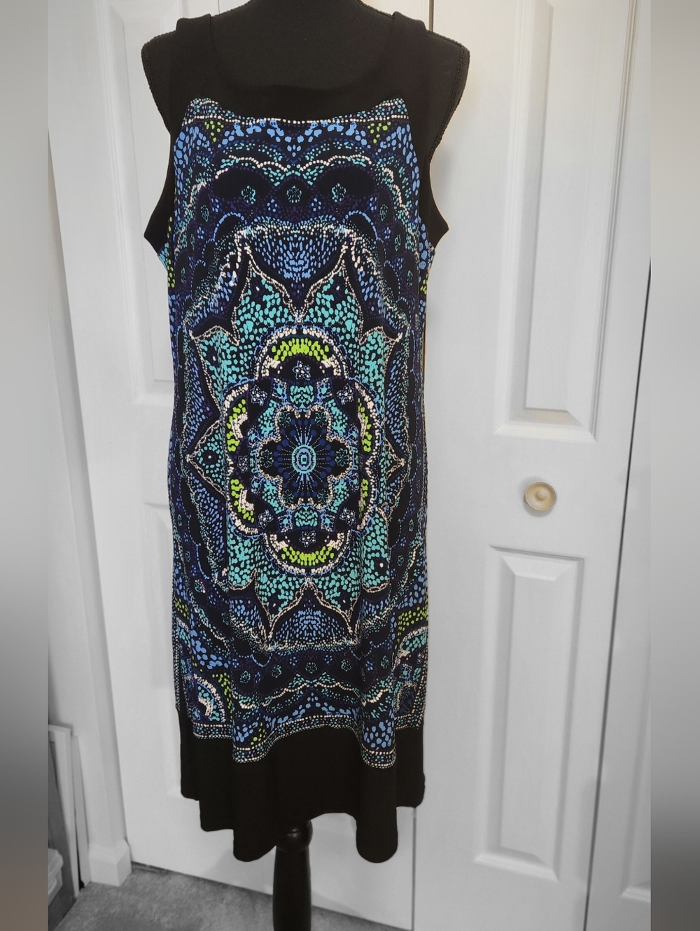Elementz Multi Color Dress. Light Weight